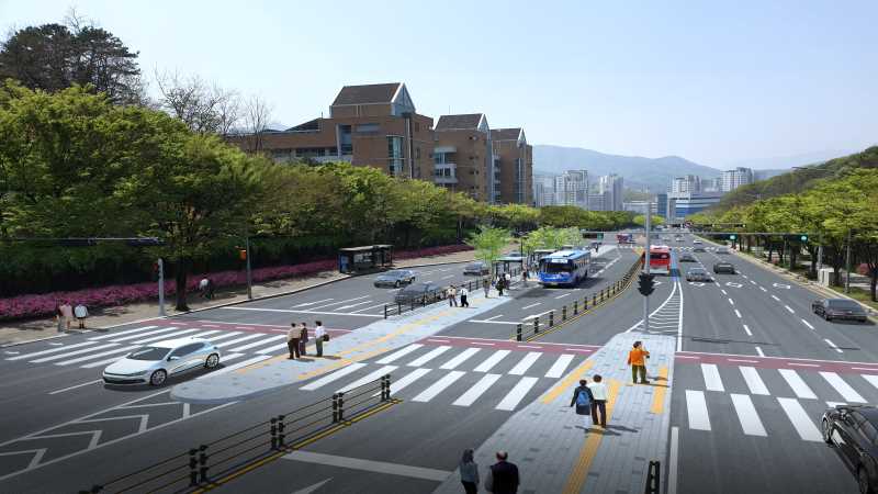 '헌릉로 중앙버스전용차로' 9.7km..